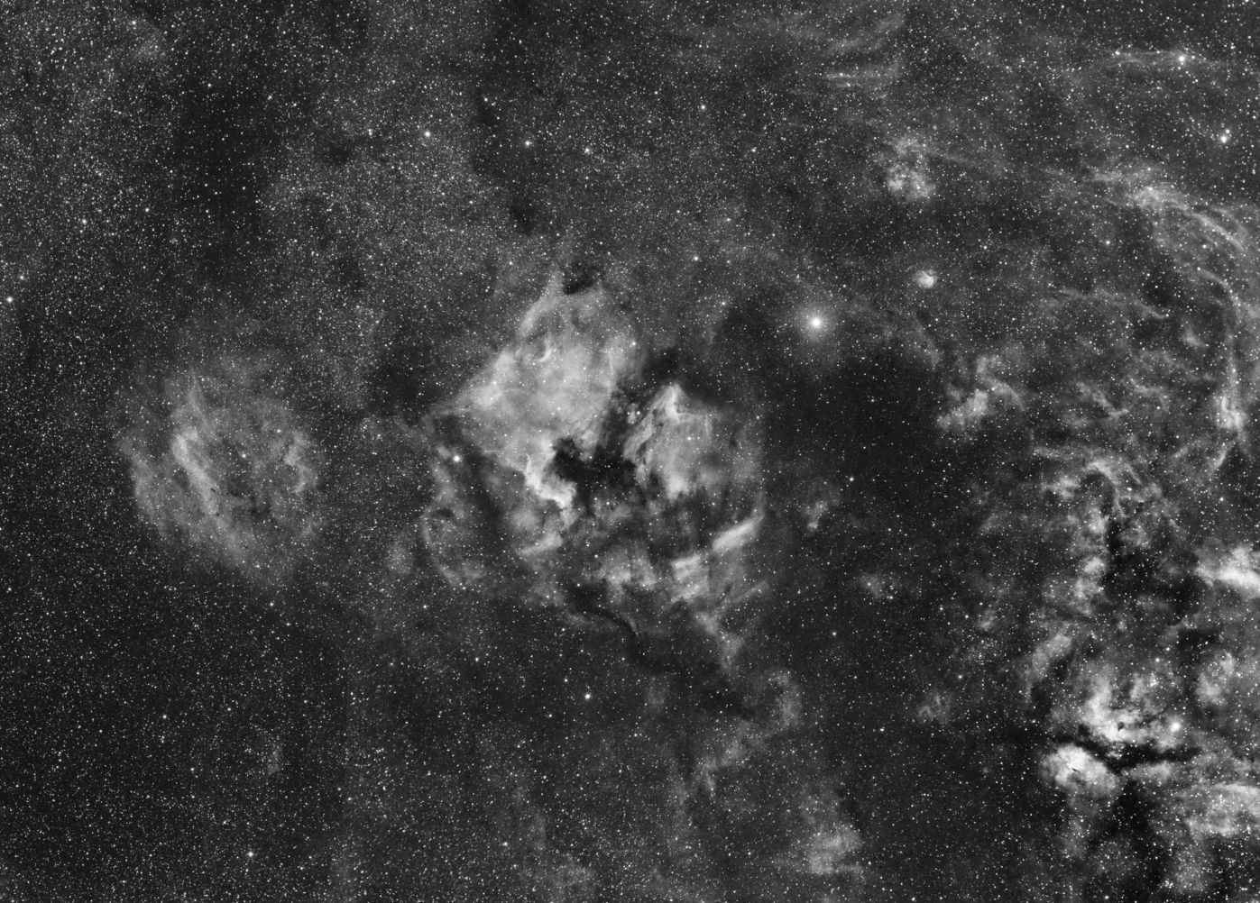 NGC7000 - Nébuleuse de l'Amérique du Nord le 21/01/2016 par André