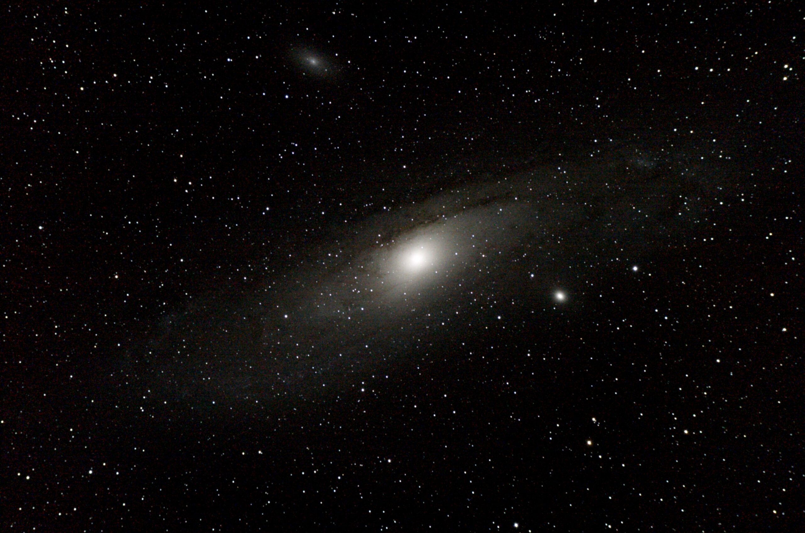 M31 - Galaxie d'Andromède prise à Tourfou le 19/10/2014