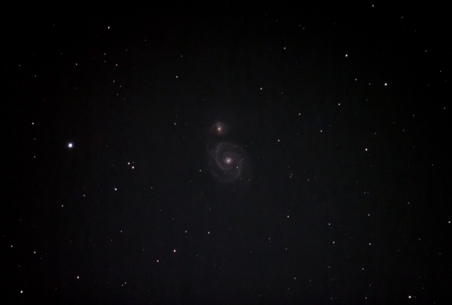 M51 - la galaxie du Tourbillon prise au Stellina par Jacques