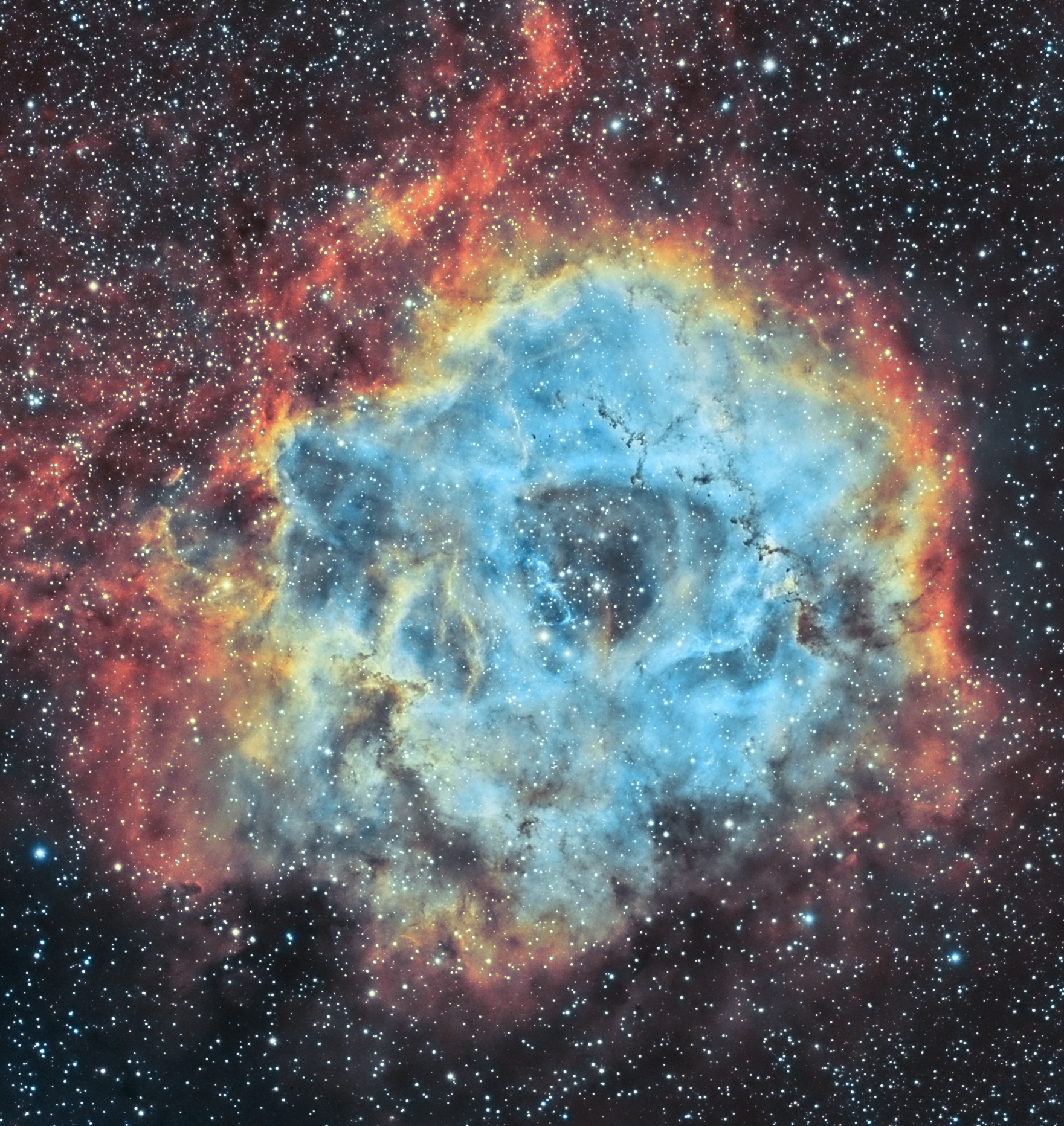 NGC 2237 - Nébuleuse de la rosette